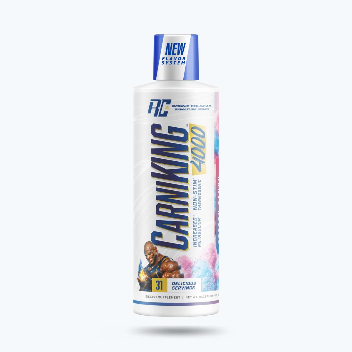 Ronnie Coleman CarniKING 4000 – бутилка в близък план