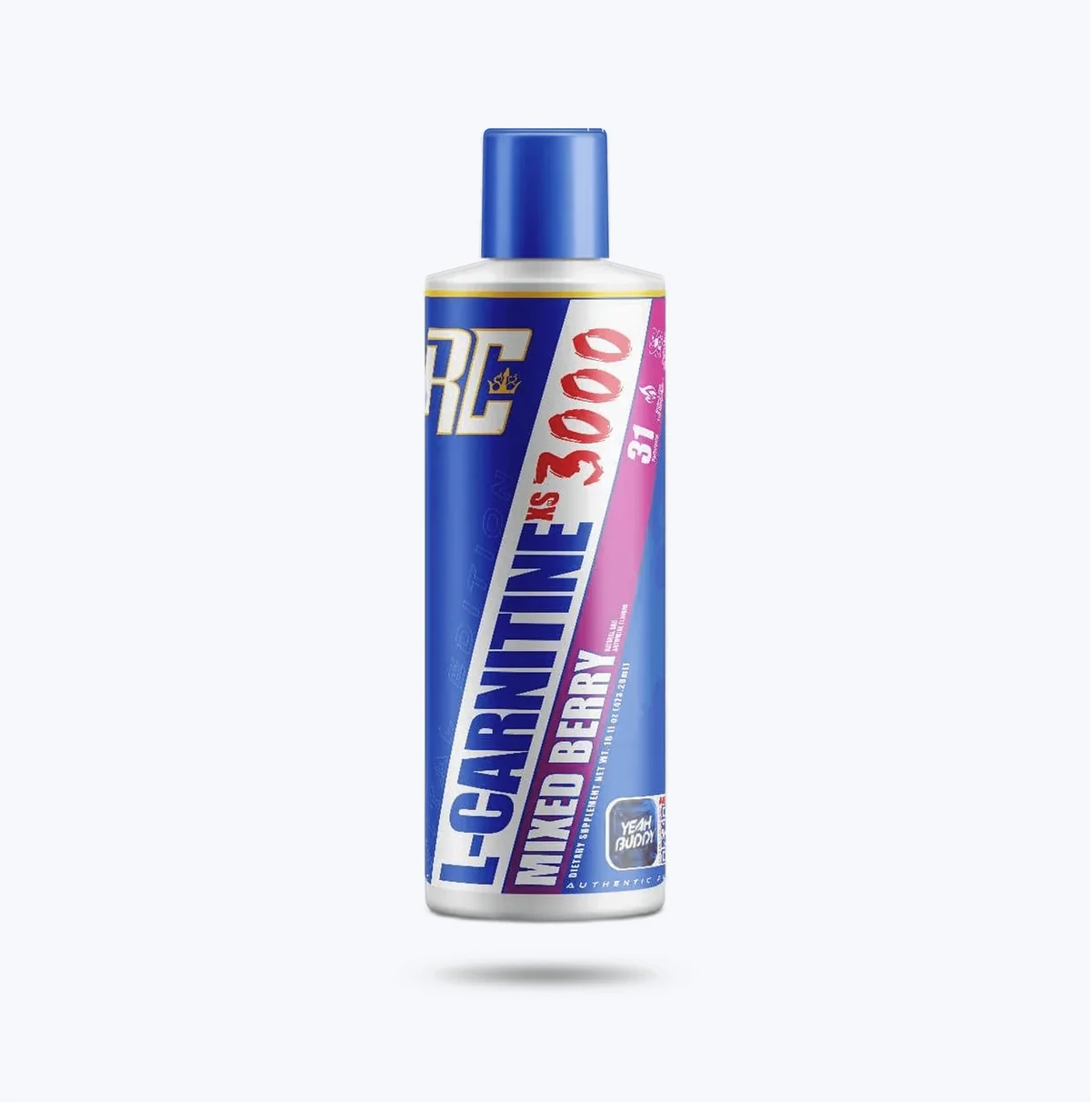 Ronnie Coleman L-Carnitine-XS 3000 – Бутилка с вкус Liquid Blue Razz