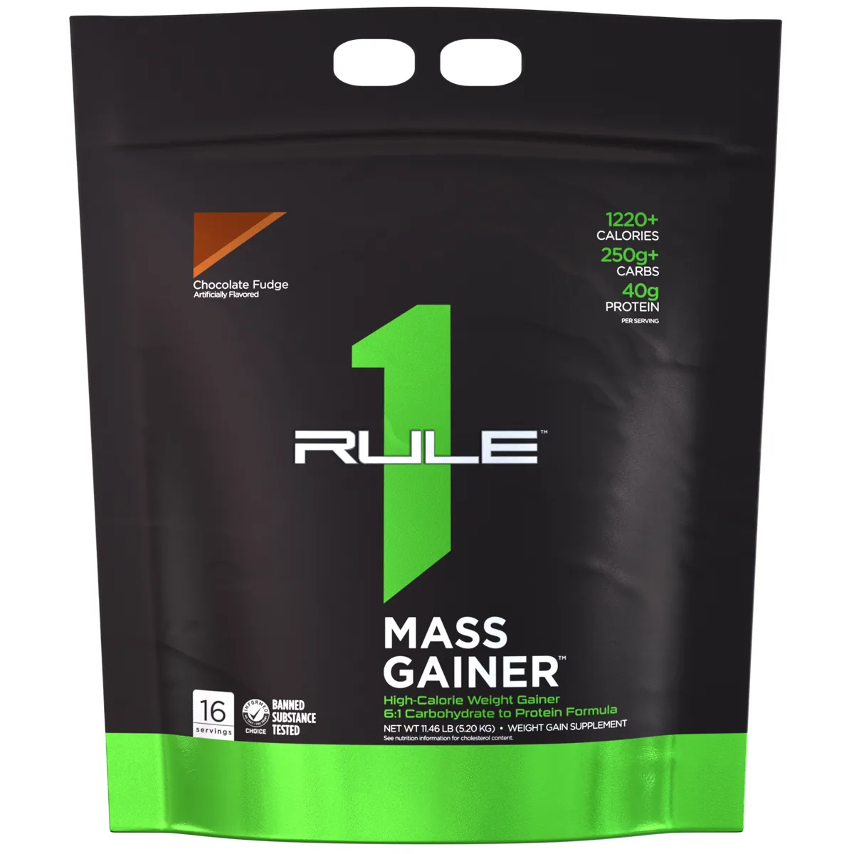 Rule 1 R1 Mass Gainer 16 дози — Шоколадов фъдж