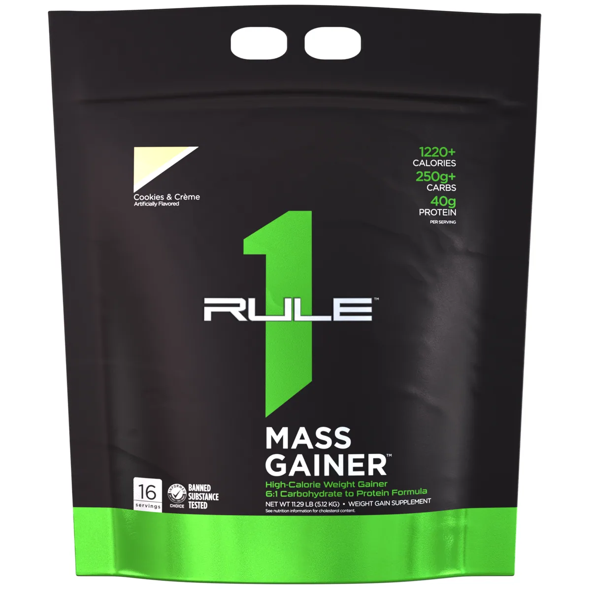 Rule 1 R1 Mass Gainer 16 дози — Бисквити и крем