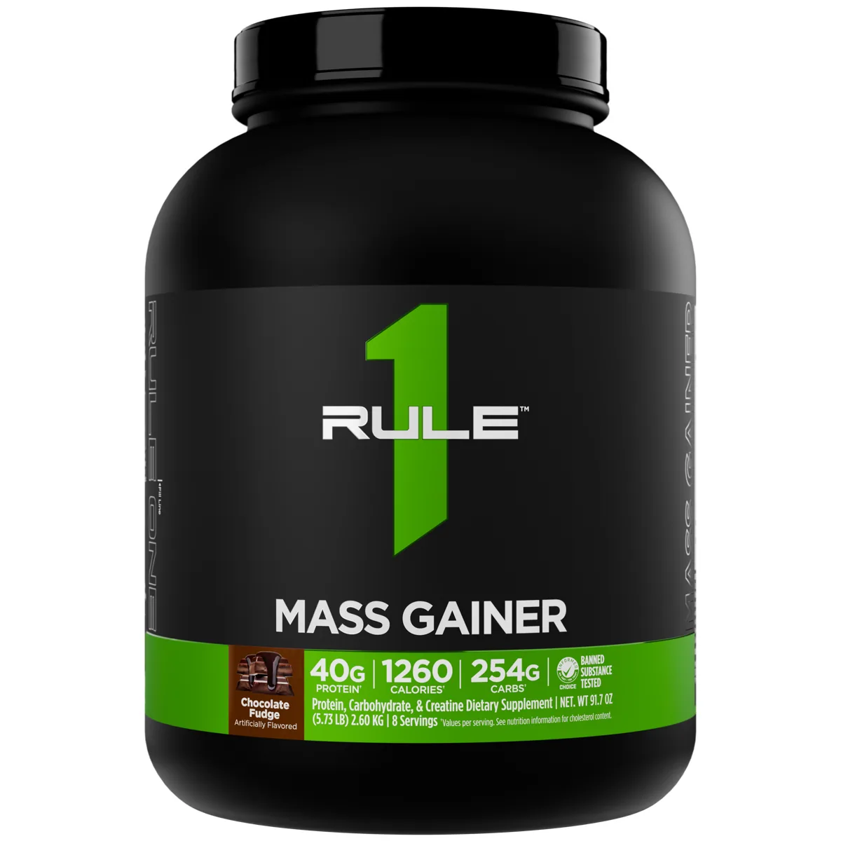 Rule 1 R1 Mass Gainer 8 дози — Шоколадов фъдж