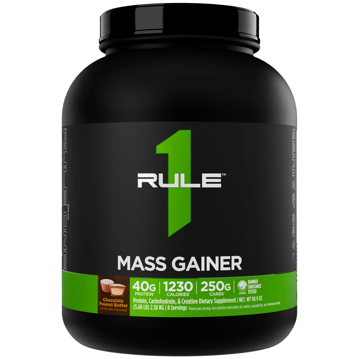 Rule 1 R1 Mass Gainer 8 дози — Шоколад и фъстъчено масло