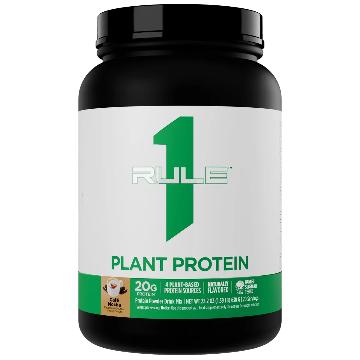 Rule 1 R1 Plant Protein 20 дози — Кафе мока