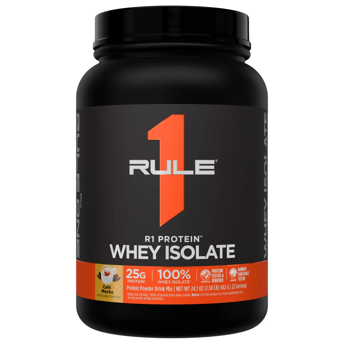 Rule 1 R1 Protein Whey Isolate 1.5 lb — Кафе мока