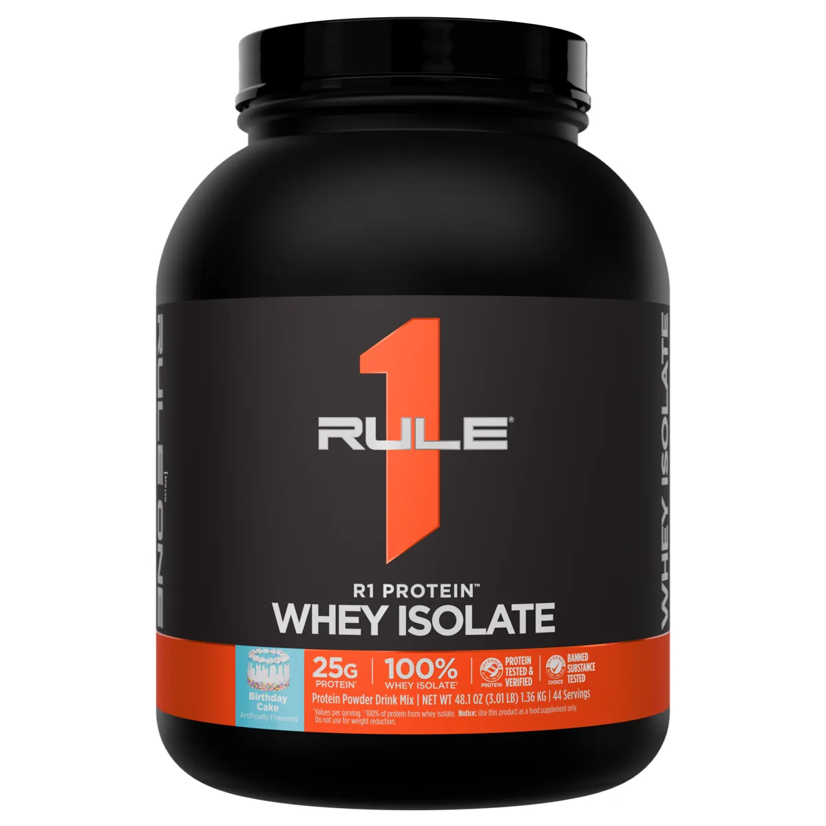 Rule 1 R1 Protein Whey Isolate 3 lb — Торта за рожден ден