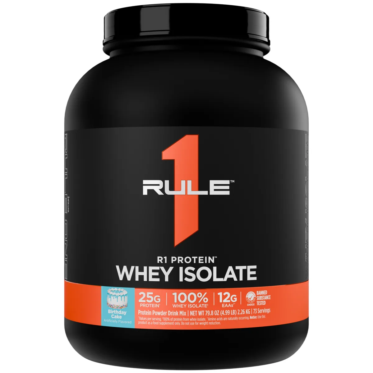 Rule 1 R1 Protein Whey Isolate 5 lb — Торта за рожден ден