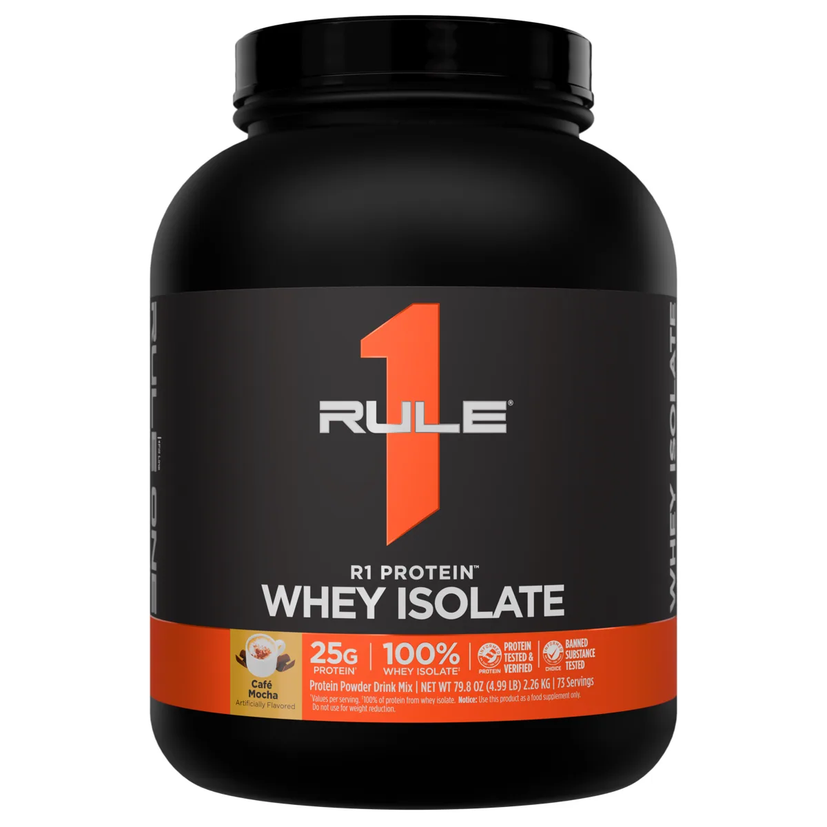 Rule 1 R1 Protein Whey Isolate 5 lb — Кафе мока