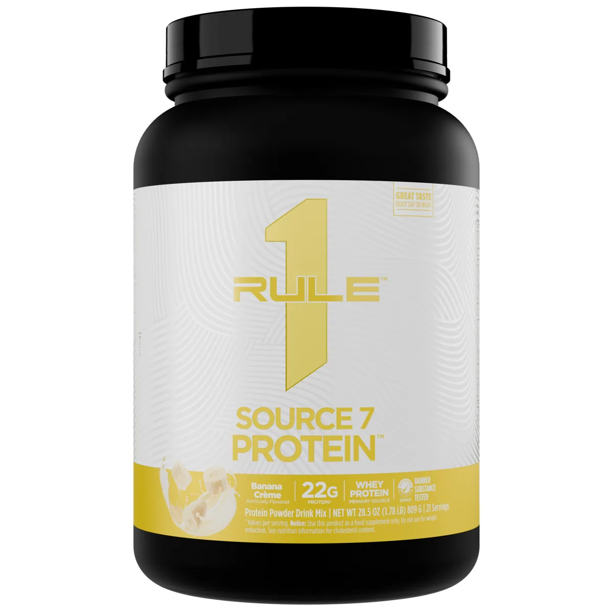 Rule 1 R1 Source 7 Protein 1.8 lb — Банан крем