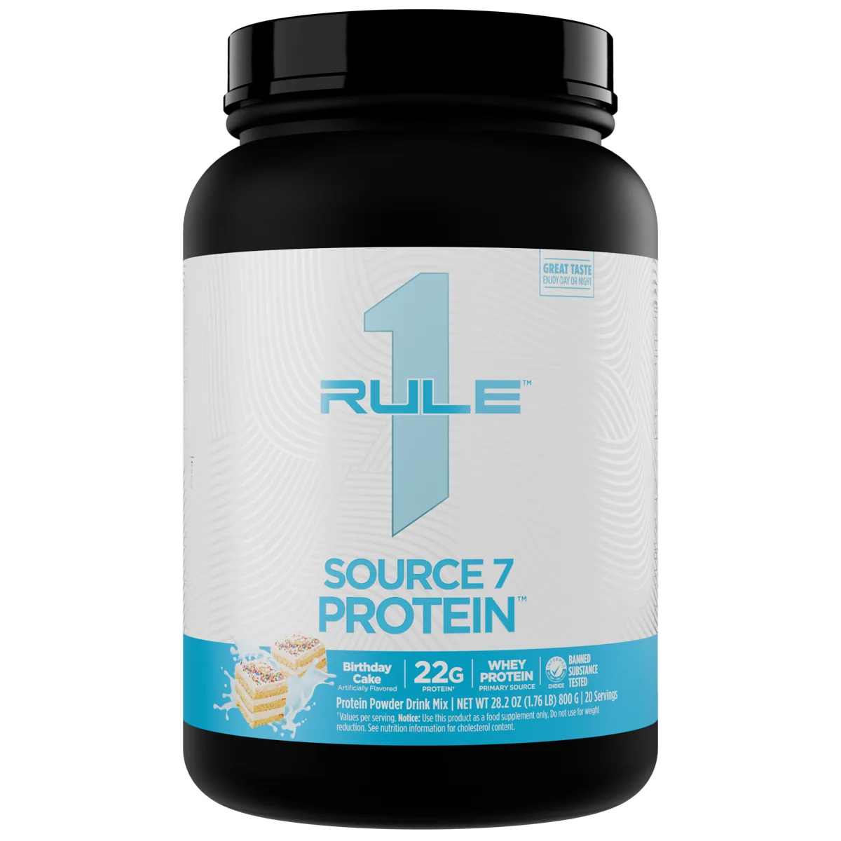 Rule 1 R1 Source 7 Protein 1.8 lb — Торта за рожден ден