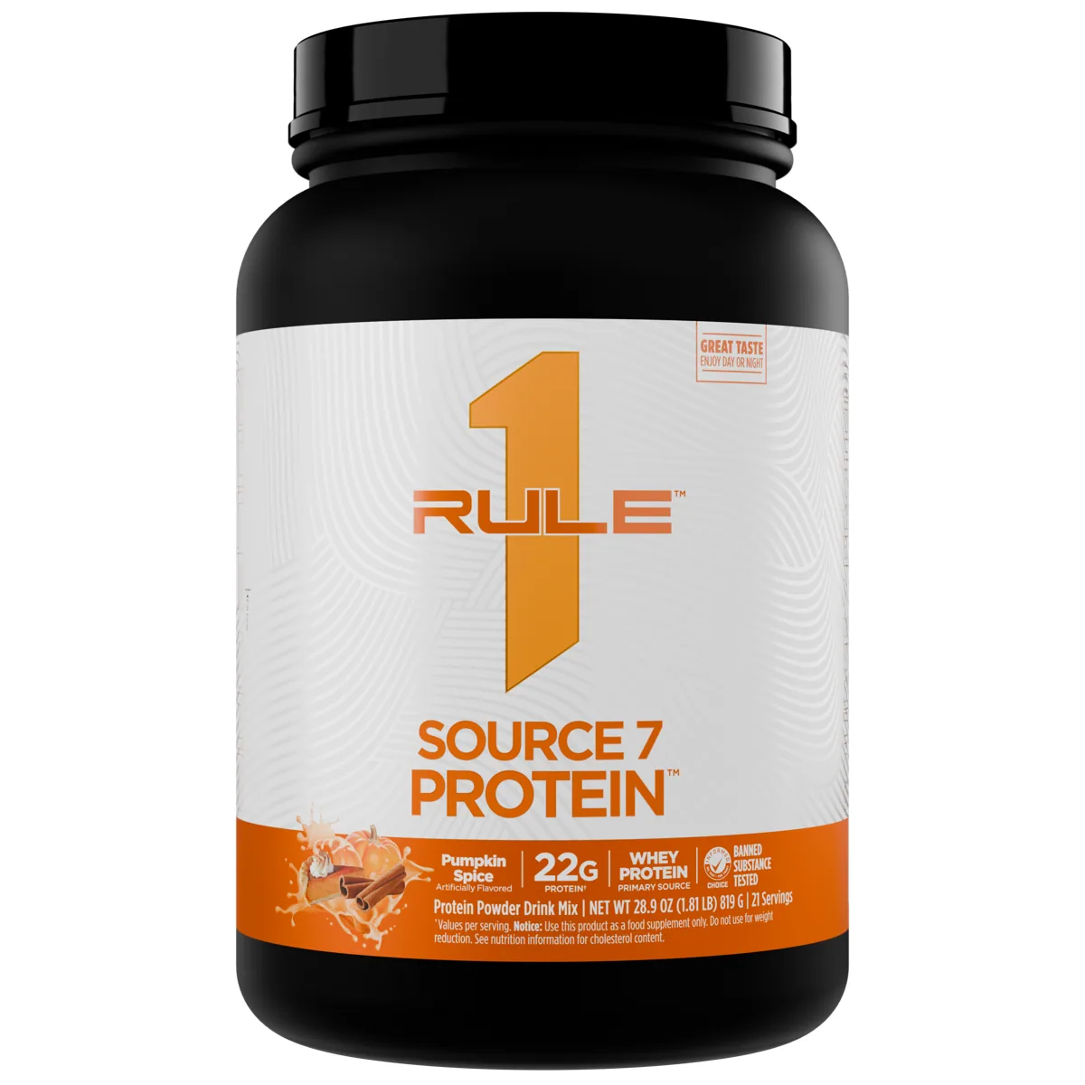 Rule 1 R1 Source 7 Protein 1.8 lb — Тиква с подправки