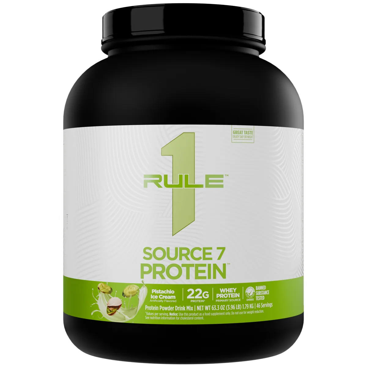 Rule 1 R1 Source 7 Protein 4 lb — Шам фъстък сладолед