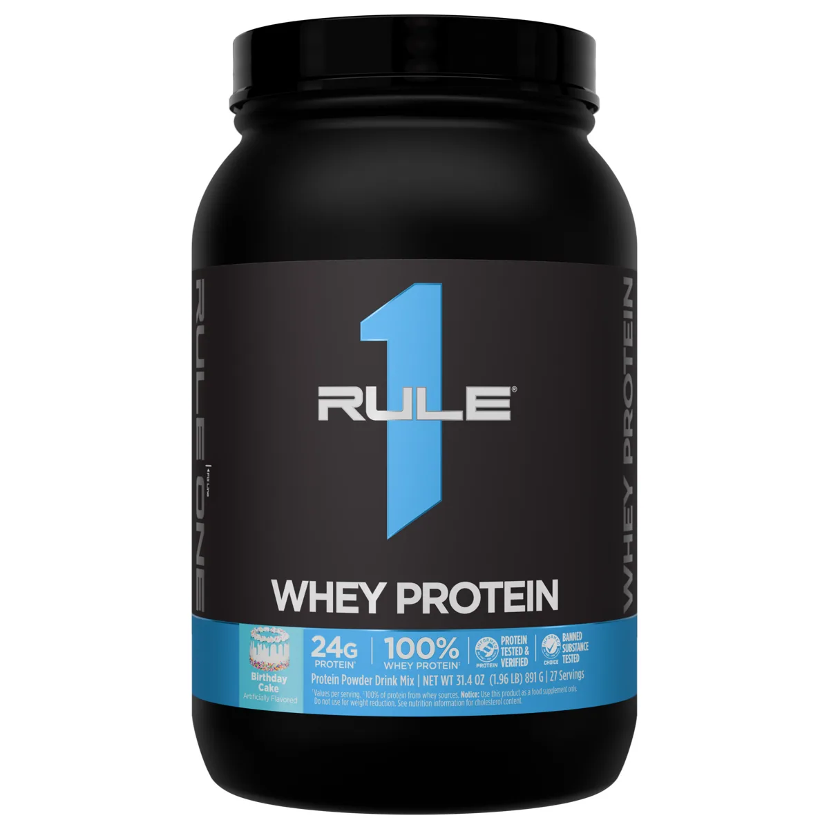 Rule 1 R1 Whey Protein 2 lb — Торта за рожден ден