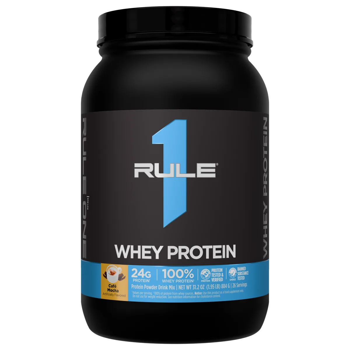 Rule 1 R1 Whey Protein 2 lb — Кафе мока