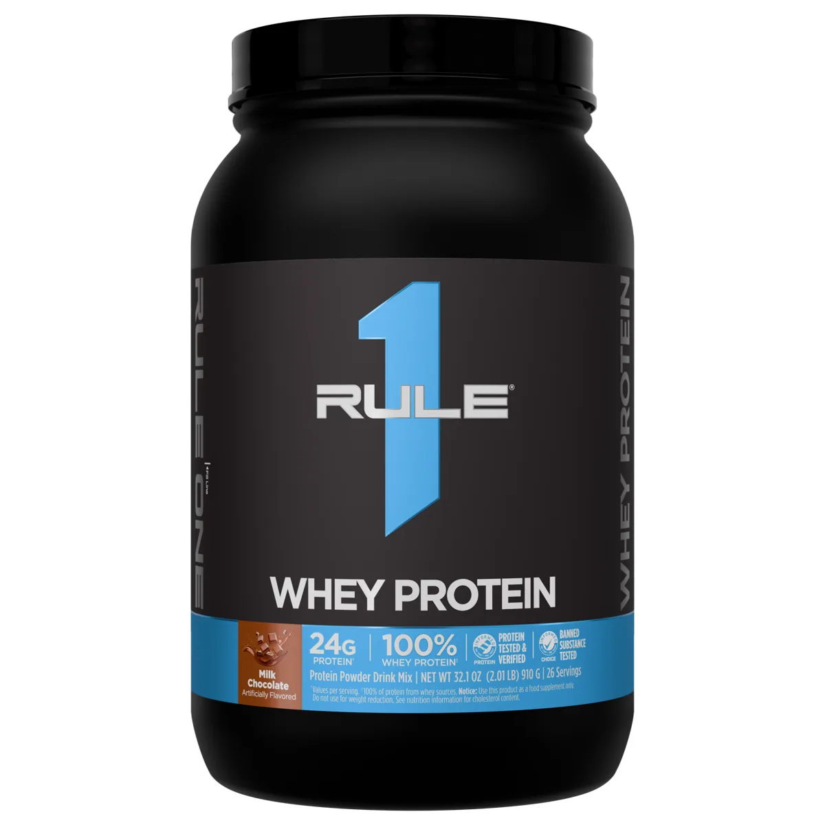 Rule 1 R1 Whey Protein 2 lb — Млечен шоколад