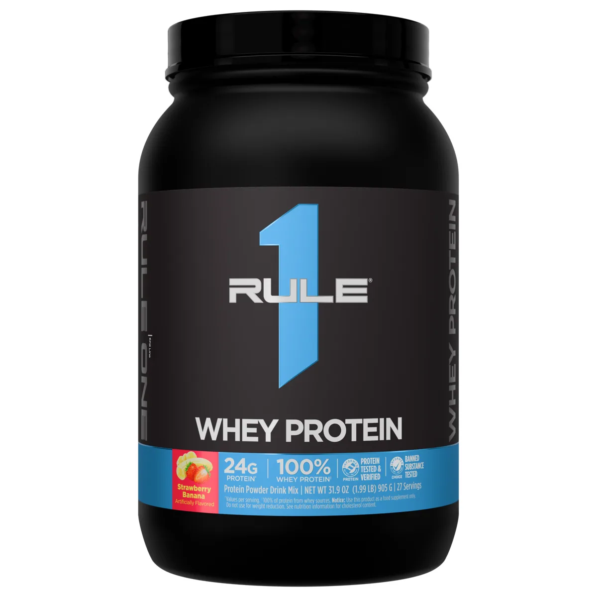 Rule 1 R1 Whey Protein 2 lb — Ягода и банан