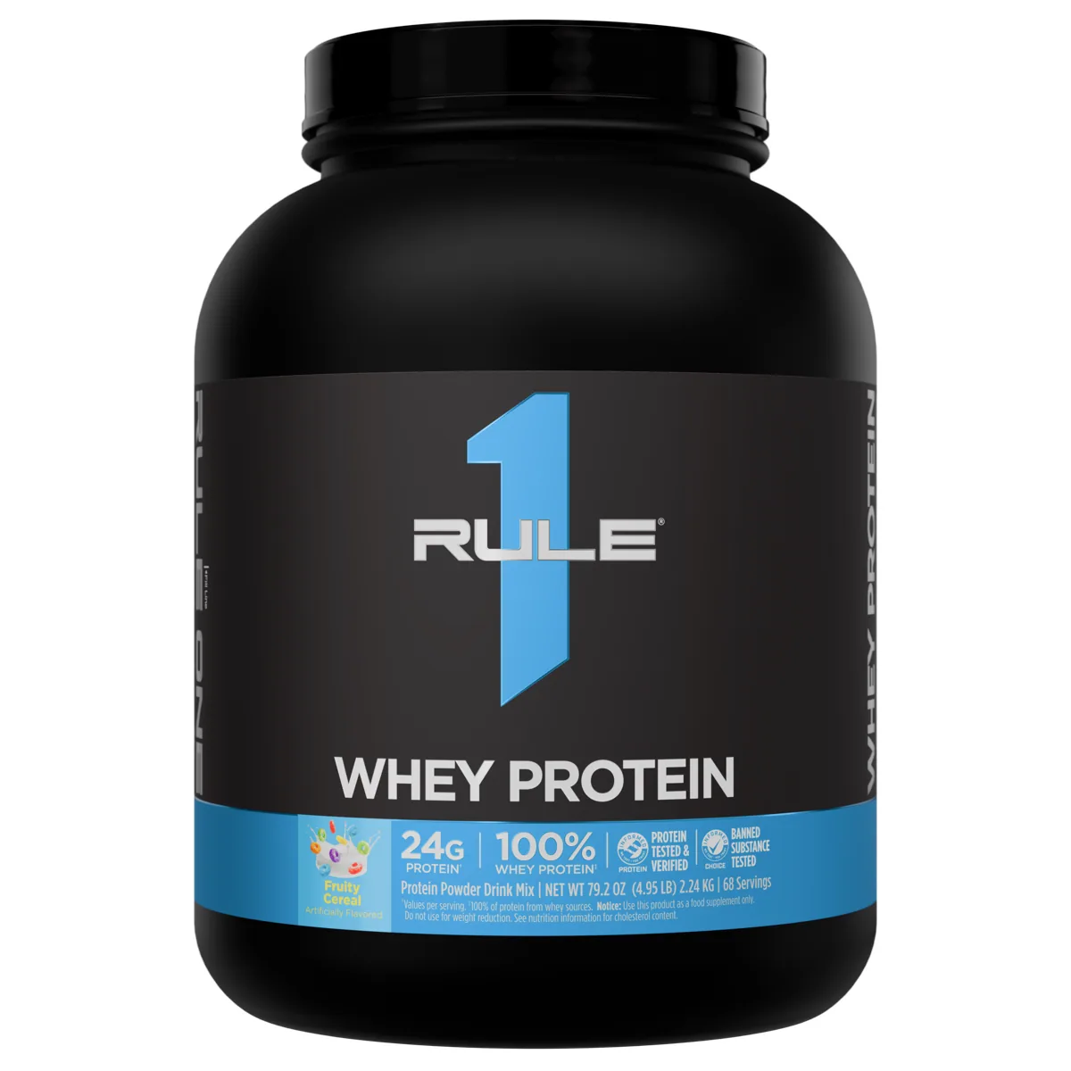 Rule 1 R1 Whey Protein 5 lb — Плодови зърнени