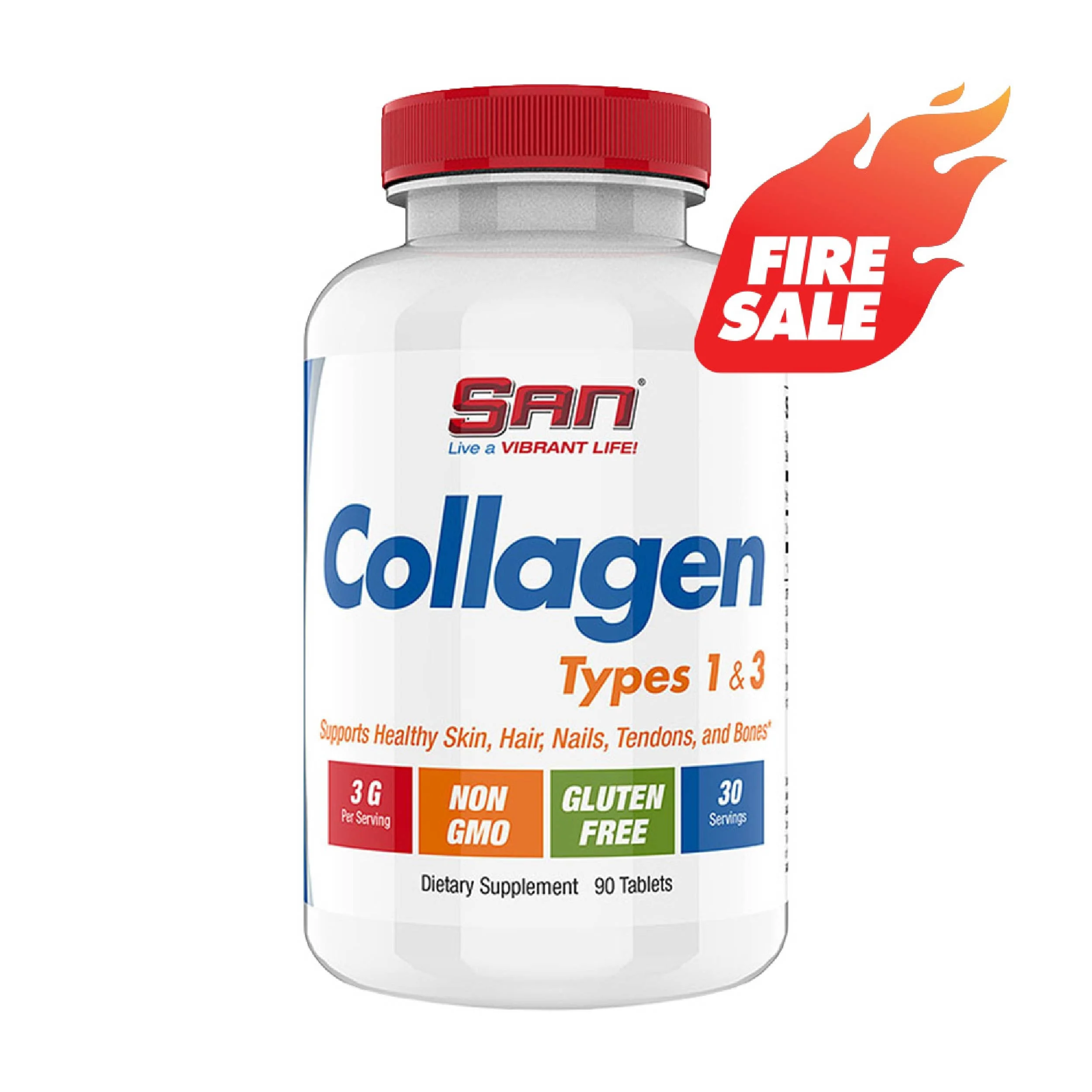 SAN Collagen Types 1 & 3 90 таблетки