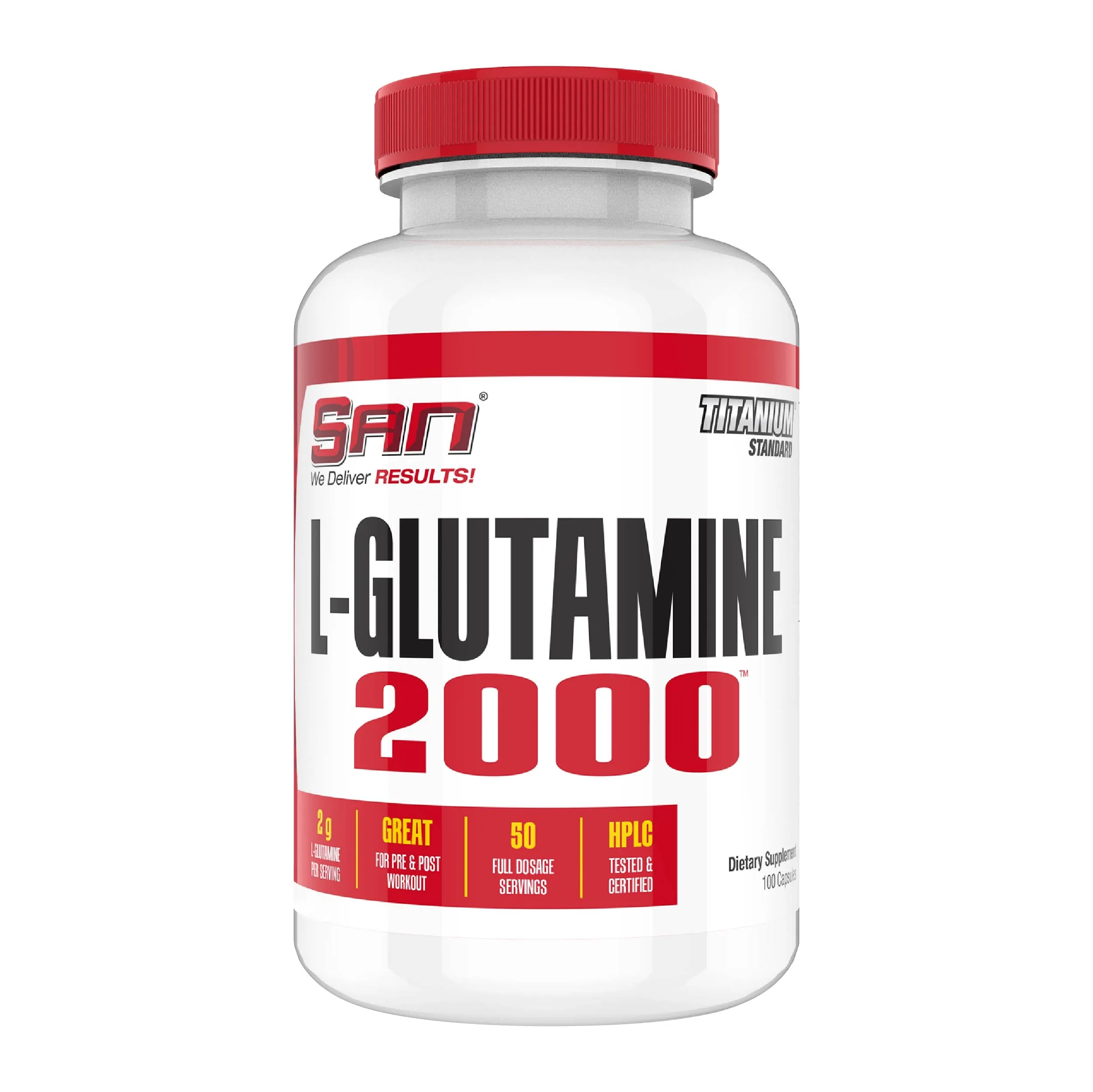 SAN L-Glutamine 2000 100 капсули