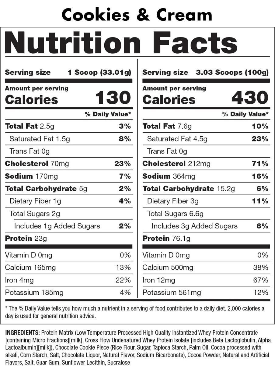 SAN SAN Titanium Whey 5 lb — Бисквити и крем, опаковка