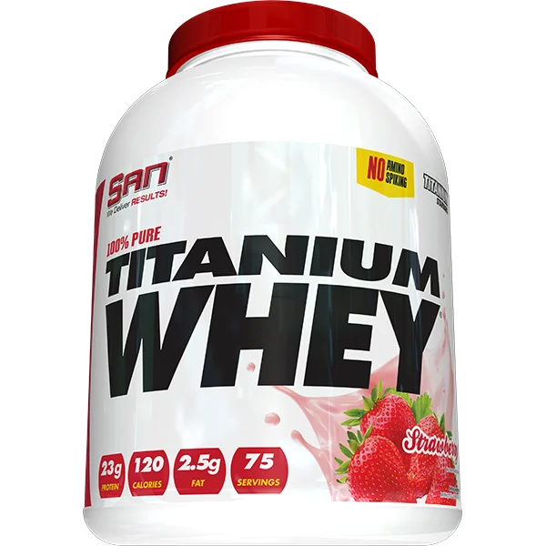 SAN SAN Titanium Whey 5 lb — Ягода, опаковка