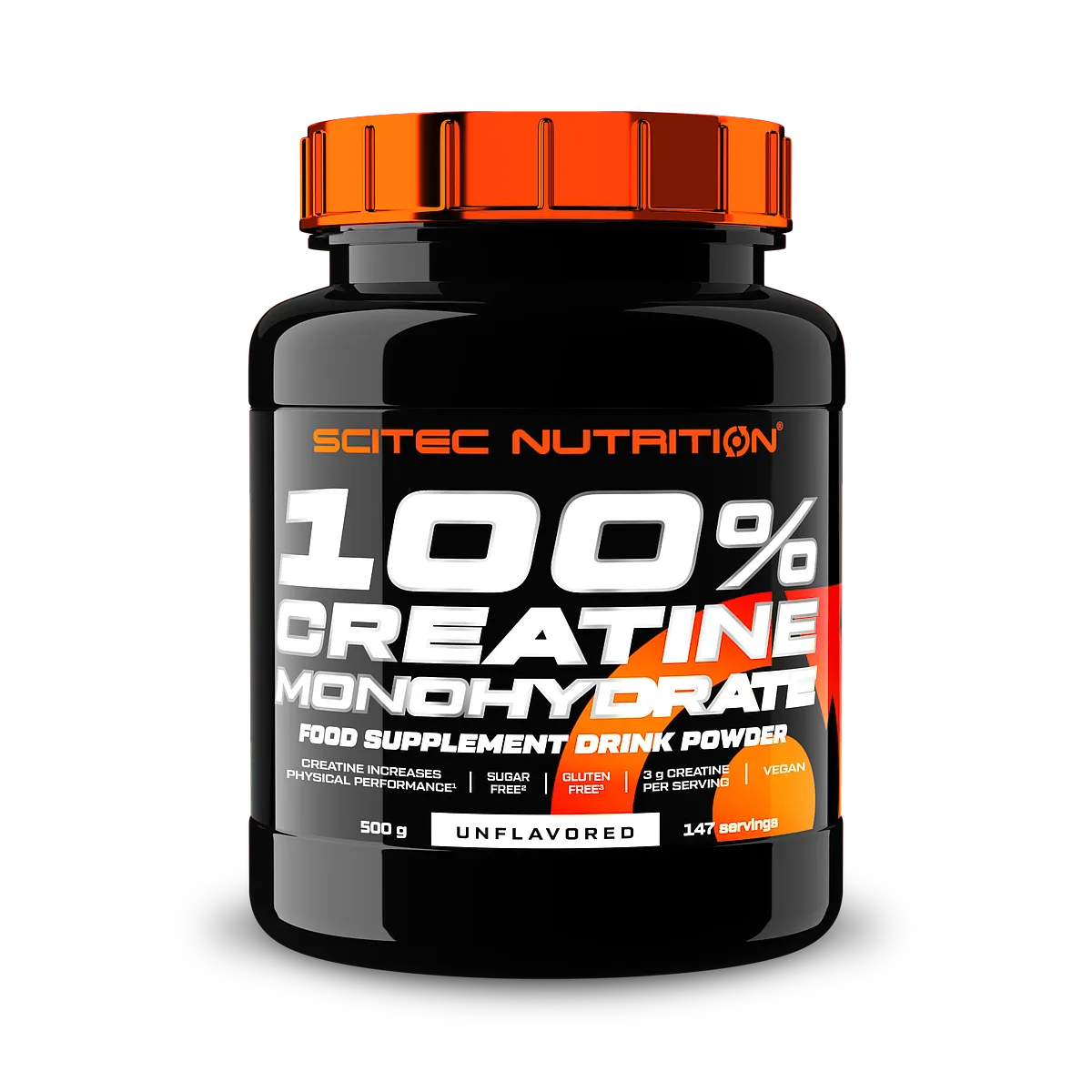 Опаковка на Scitec Nutrition 100% Creatine Monohydrate (500 гр.)
