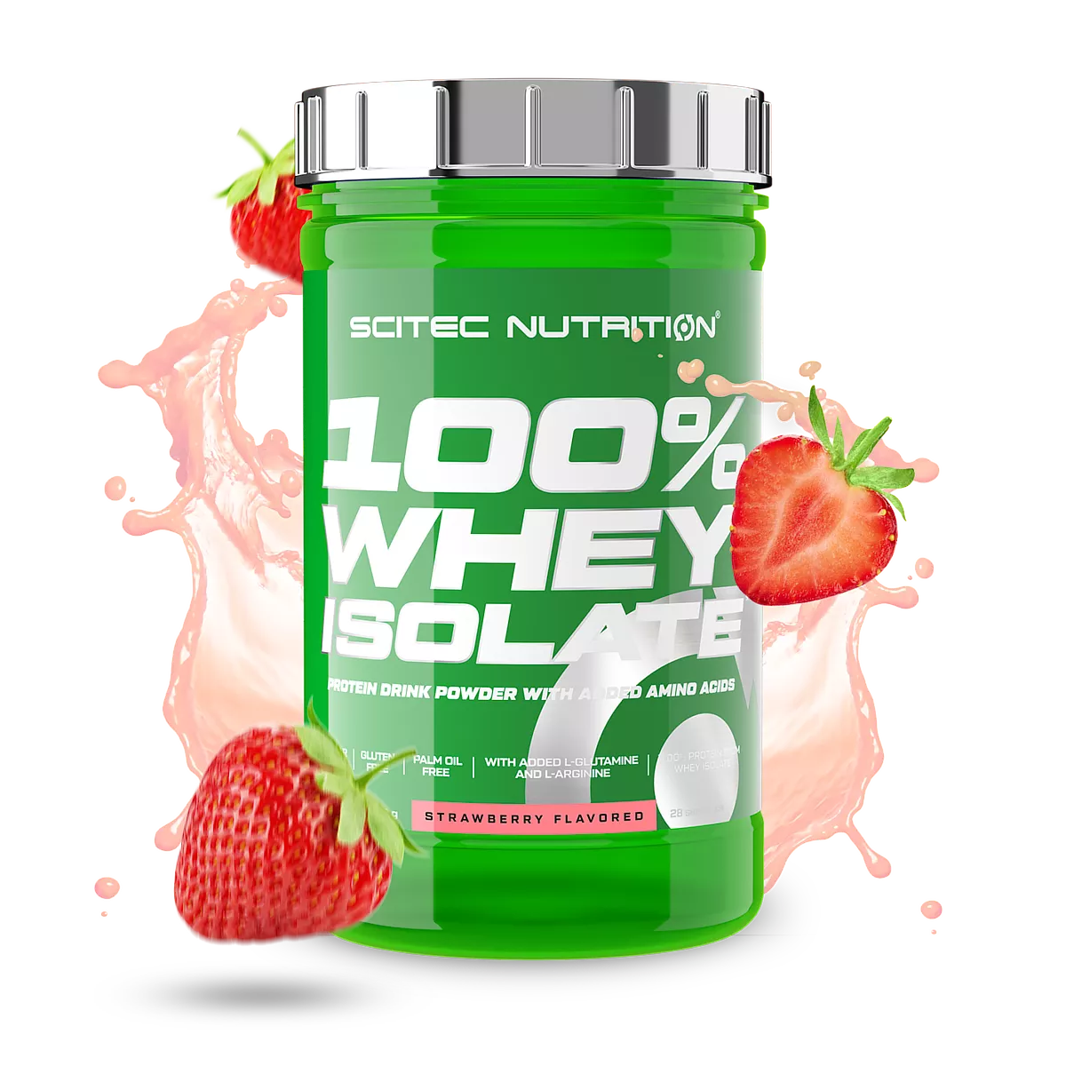 Опаковка на Scitec Nutrition 100% Whey Isolate (0,7 kg) с вкус кукис и крем
