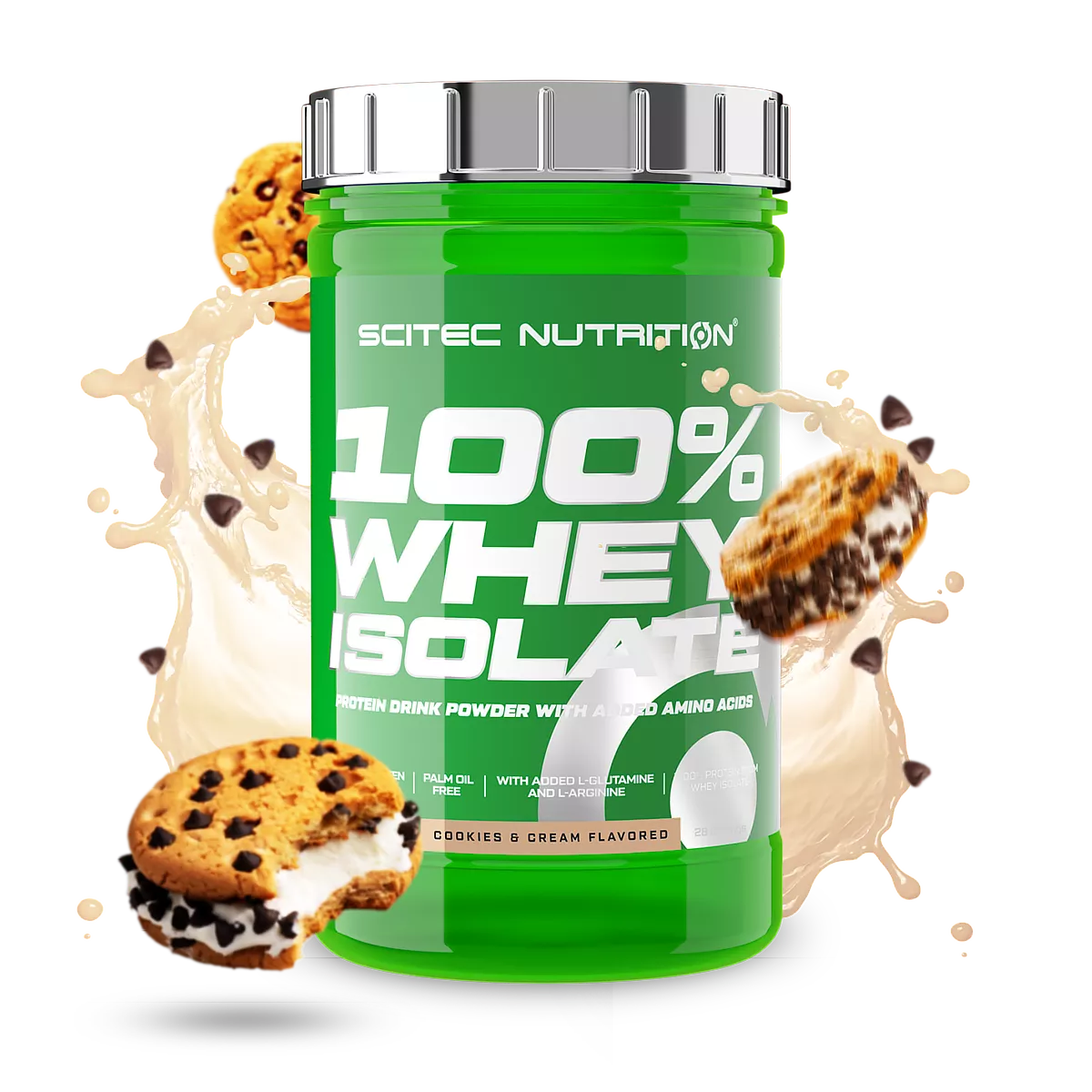 Опаковка на Scitec Nutrition 100% Whey Isolate (0,7 kg) с вкус солен карамел