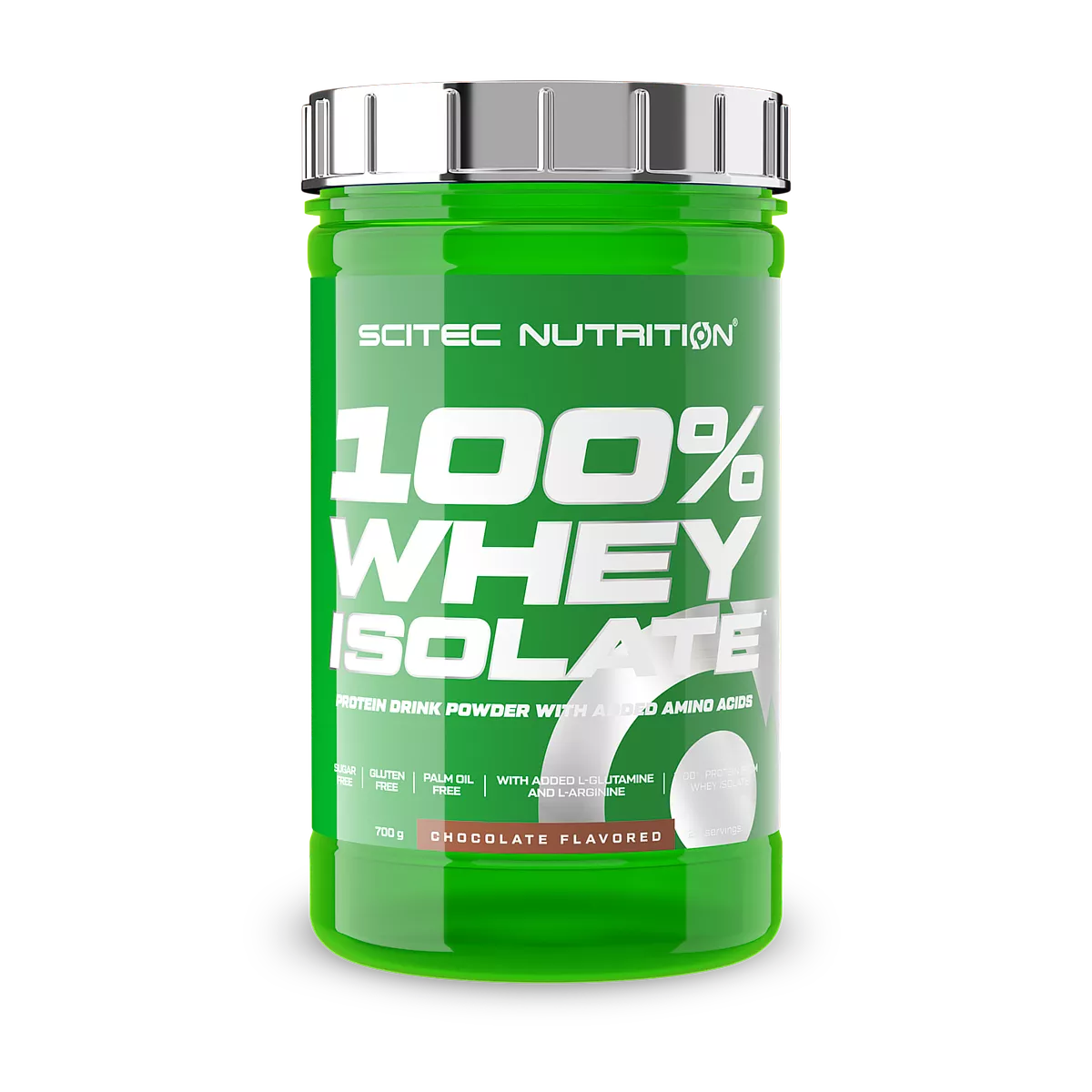 Опаковка на Scitec Nutrition 100% Whey Isolate (0,7 kg) с вкус банан
