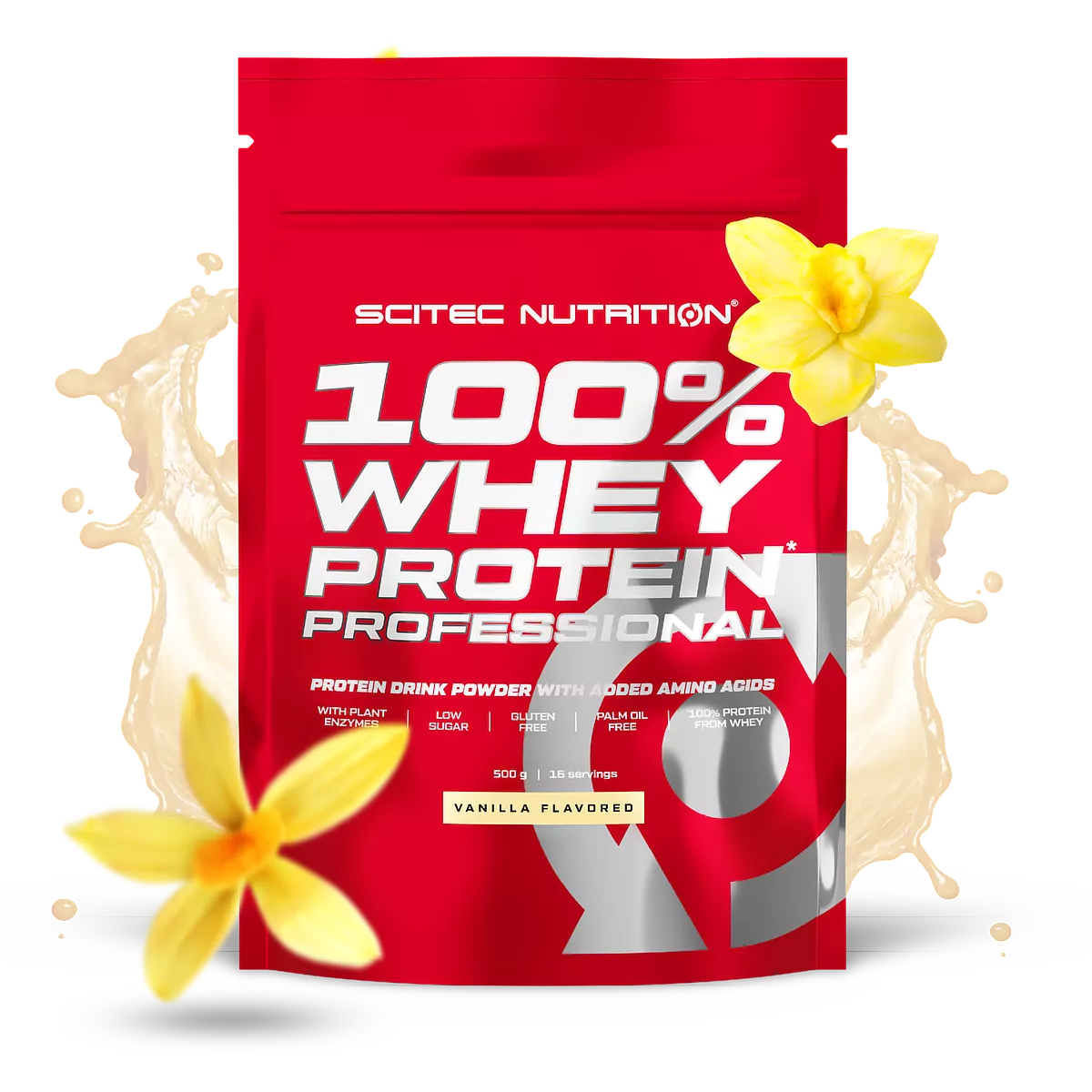 Scitec Nutrition 100% Whey Protein Professional 0,5 кг – изглед отпред