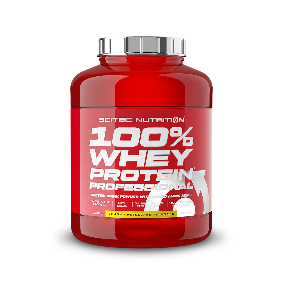 Опаковка на Scitec Nutrition 100% Whey Protein Professional - вкус Кокос