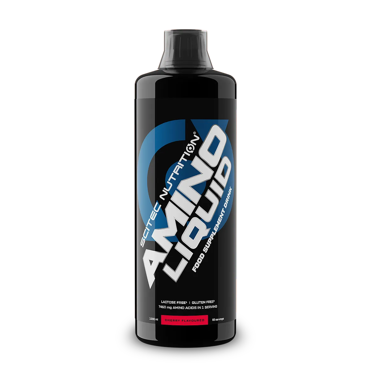 Scitec Nutrition Amino Liquid (1 л) с вкус на череша, бутилка
