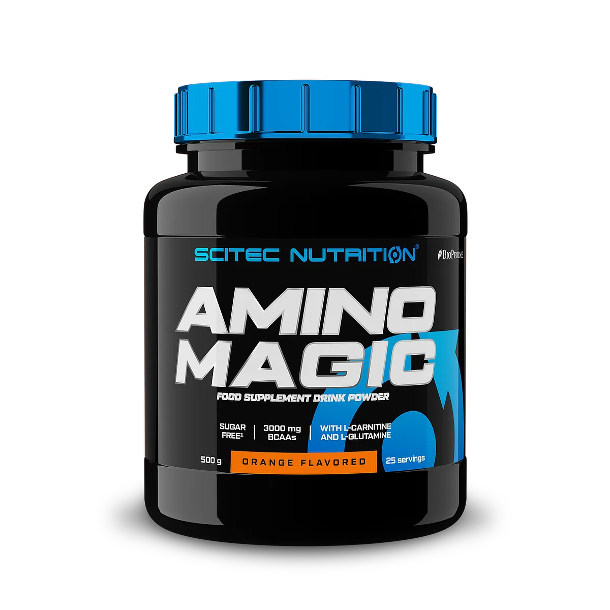 Опаковка на Scitec Nutrition Amino Magic с вкус на ябълка, 500 гр.