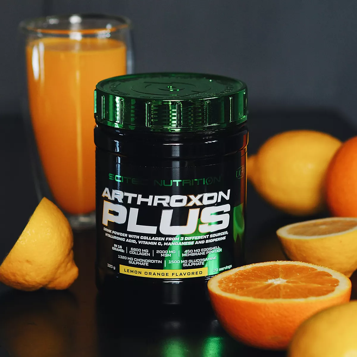 Scitec Nutrition Arthroxon Plus – опаковка отзад с информация за продукта