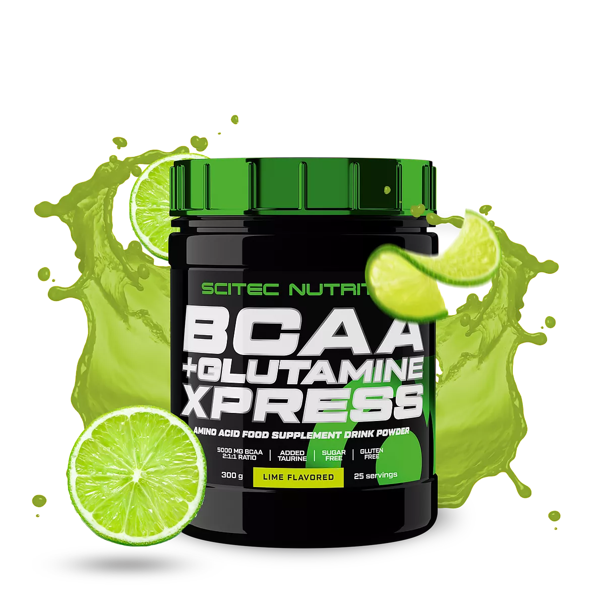 Scitec Nutrition BCAA + Glutamine Xpress в тренировъчна среда – до гири или бутилка за вода