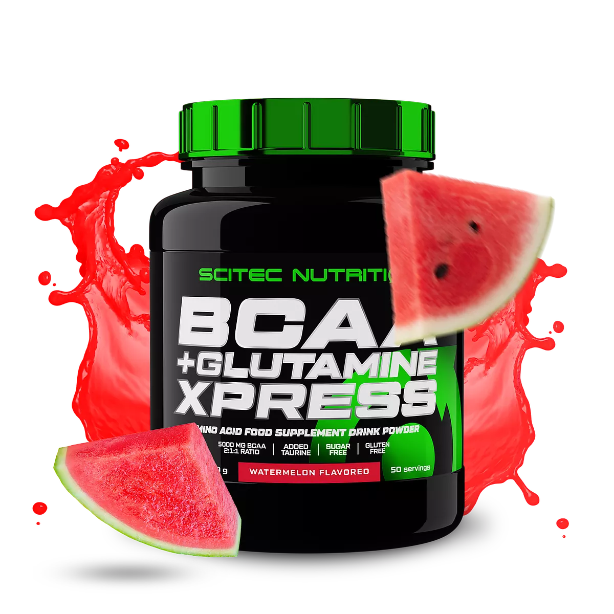 Групова снимка на различни продукти от серията Xpress на Scitec Nutrition