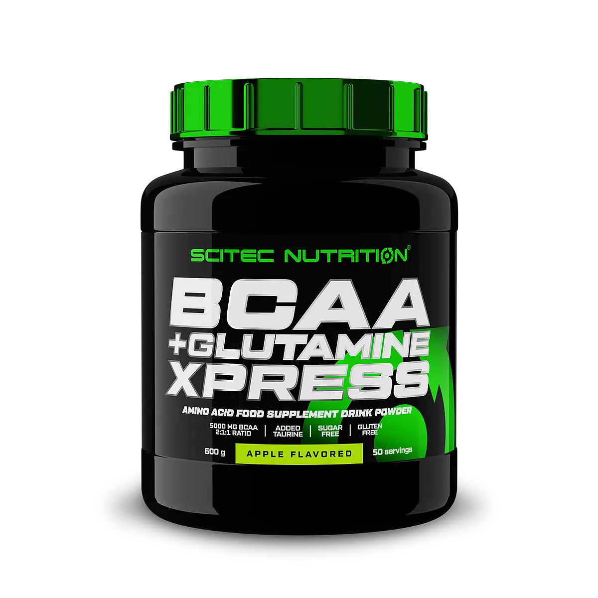 Scitec Nutrition BCAA + Glutamine Xpress (600 гр.) - основен изглед на опаковката отпред