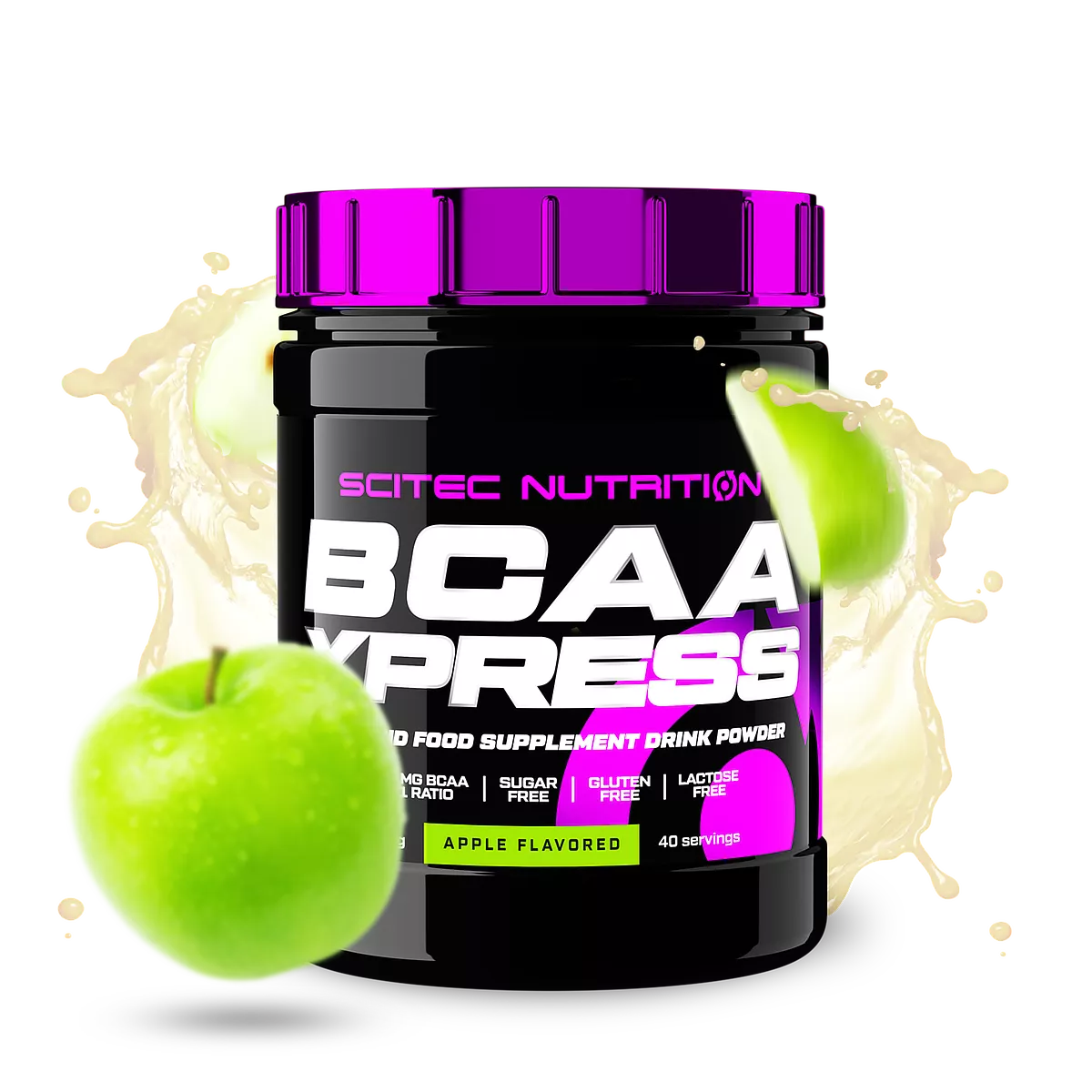 Scitec Nutrition BCAA-Xpress 280 гр. с чаша вода, готова за смесване