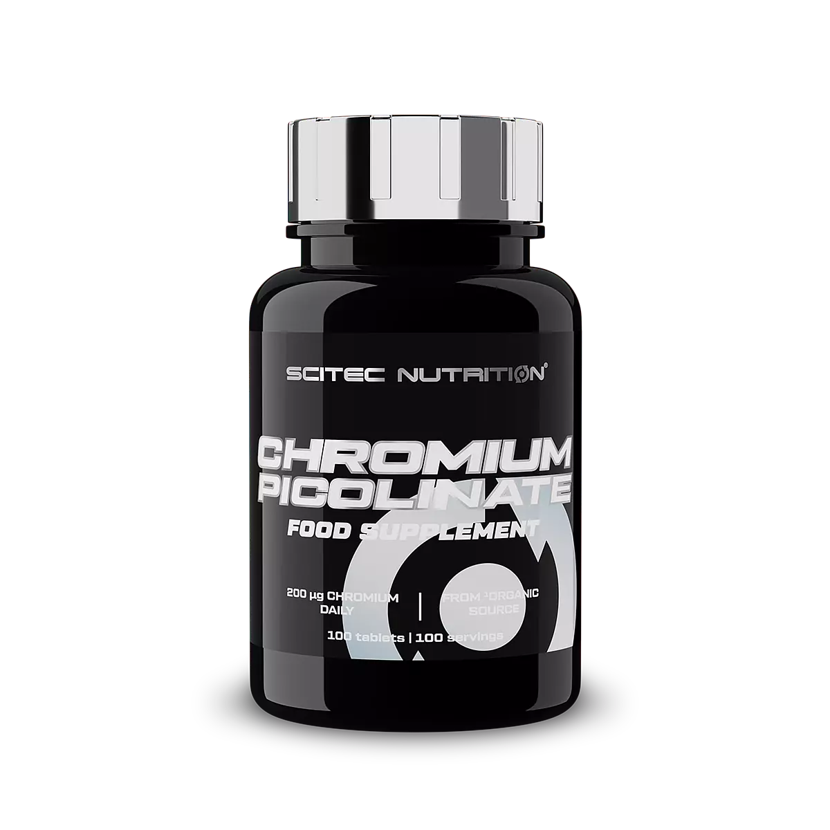 Опаковка на Scitec Nutrition Chromium Picolinate с 100 таблетки