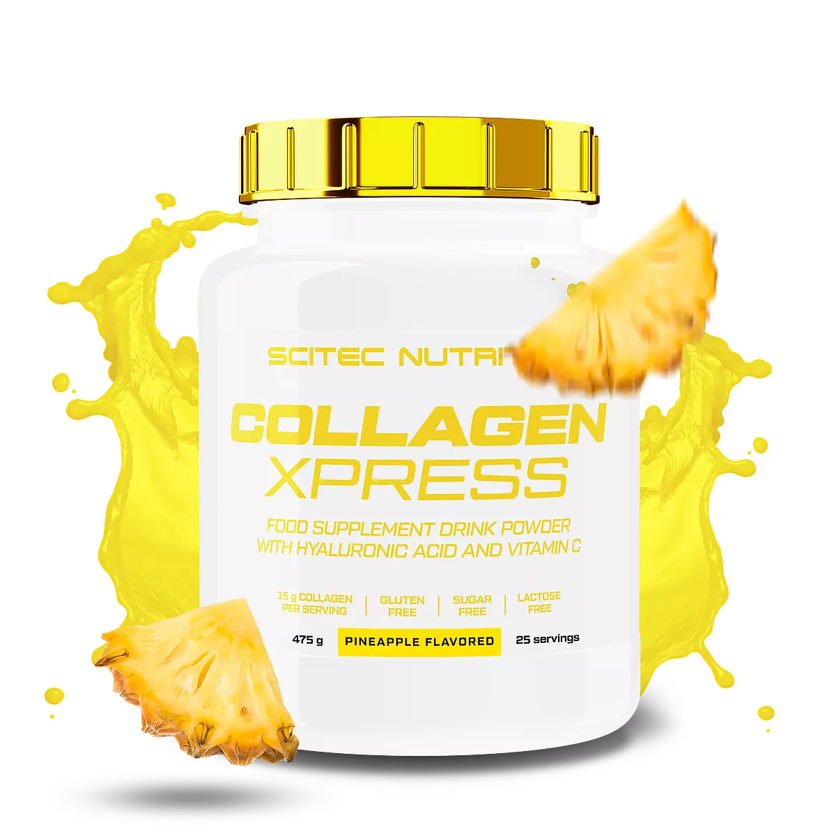 Етикети с хранителна информация и състав на Scitec Nutrition Collagen Xpress