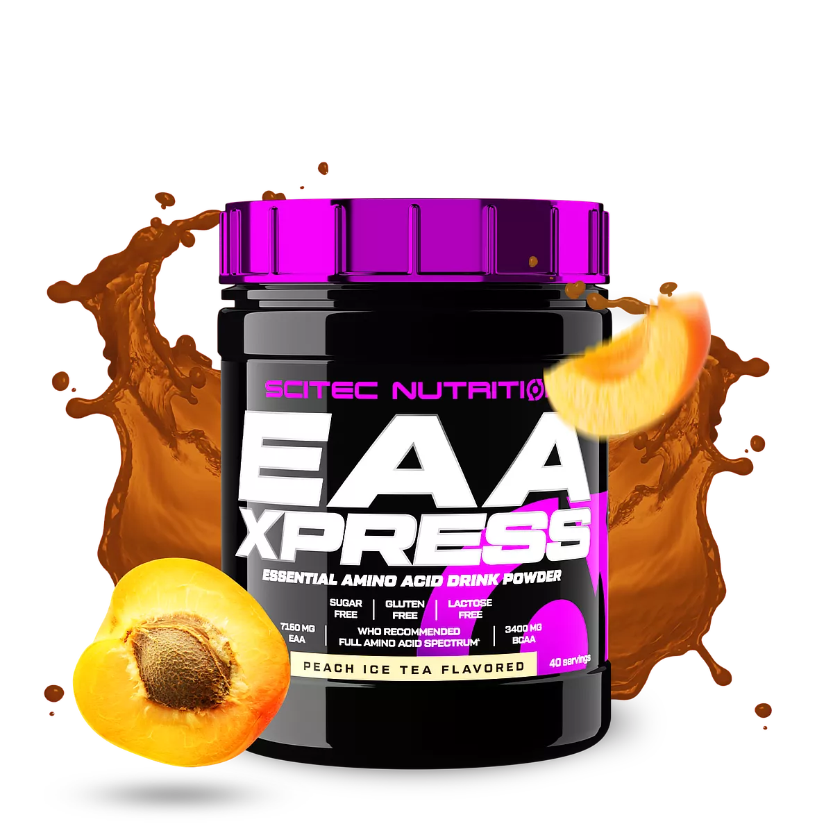 Опаковка Scitec Nutrition EAA Xpress (400 гр.) с вкус киви-лайм