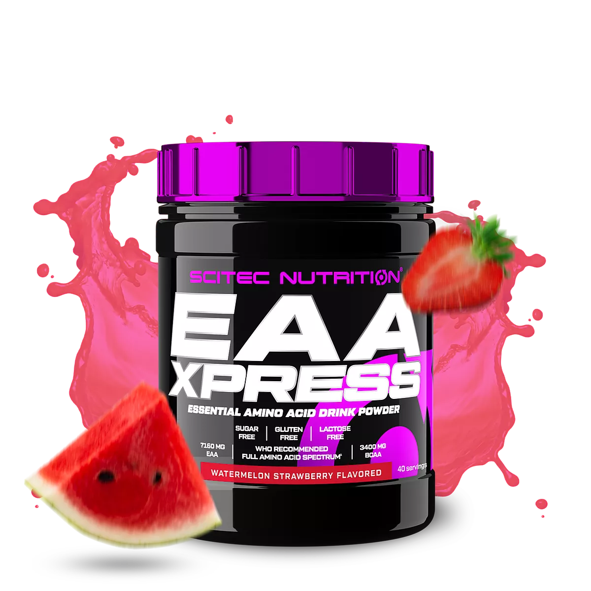 Подробна таблица с хранителни стойности и състав на Scitec Nutrition EAA Xpress