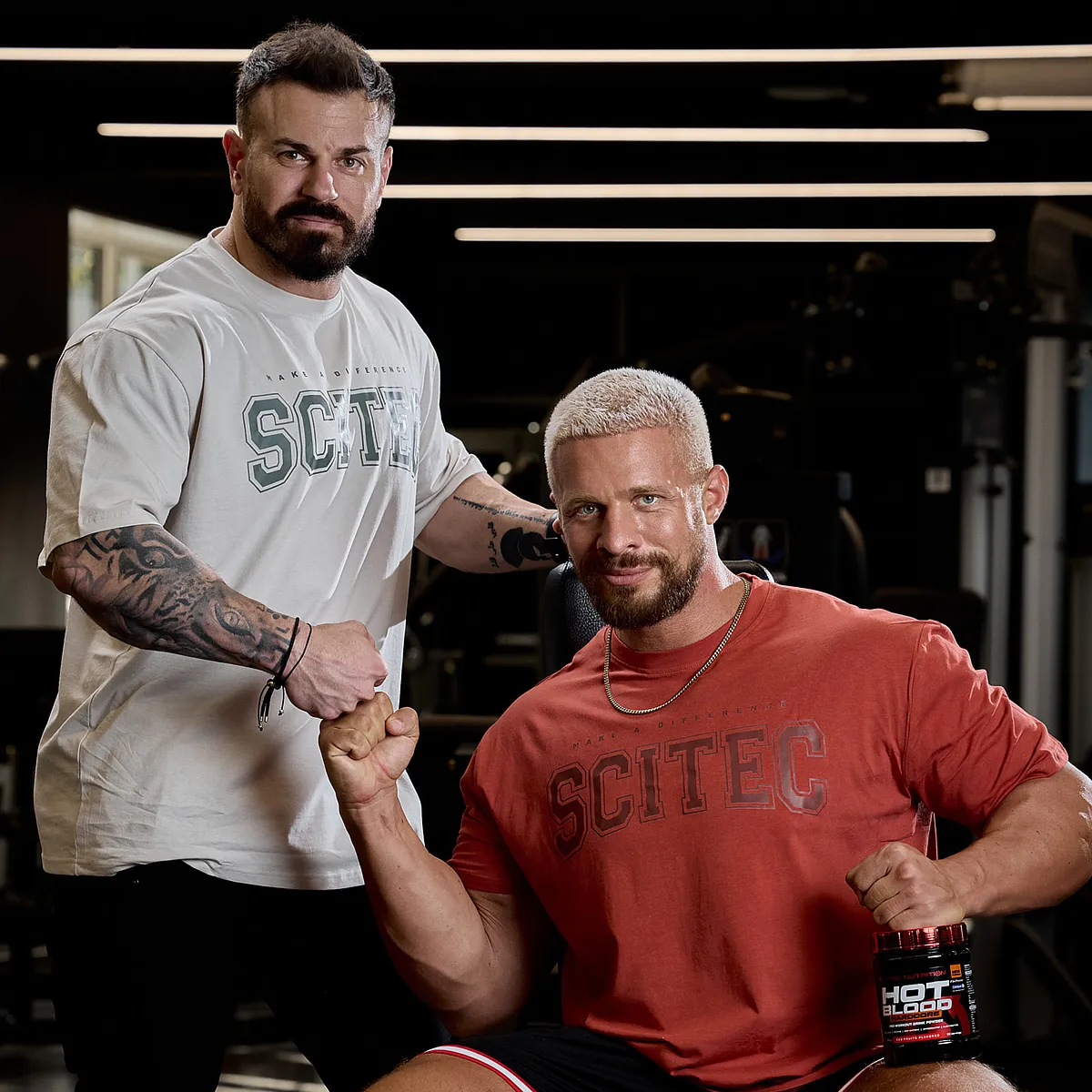 Scitec Nutrition Hot Blood Hardcore – опаковка отзад с информация