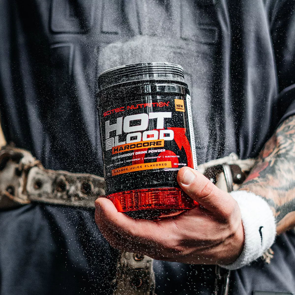 Scitec Nutrition Hot Blood Hardcore – готова напитка в шейкър