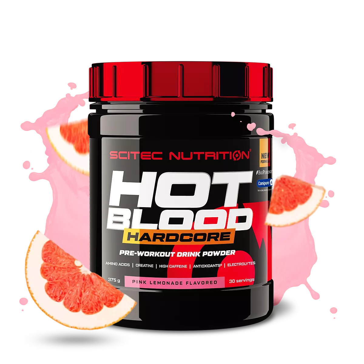 Scitec Nutrition Hot Blood Hardcore – червени плодове вкус
