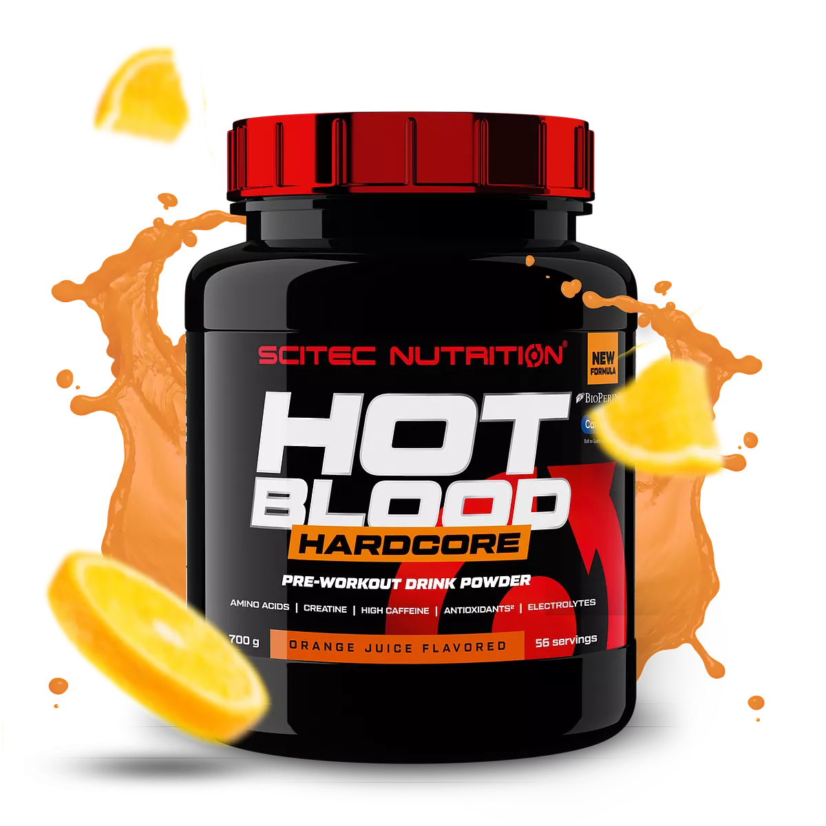 Scitec Nutrition Hot Blood Hardcore - мощна предтренировъчна формула