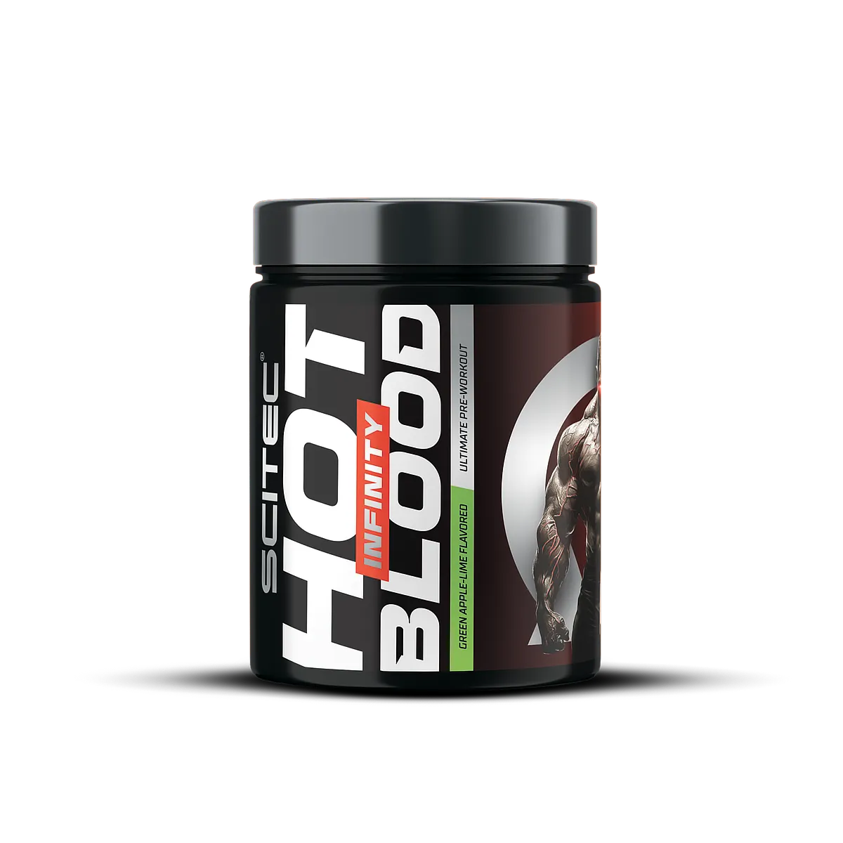 Scitec Nutrition Hot Blood Infinity – опаковка отпред, вкус праскова-манго