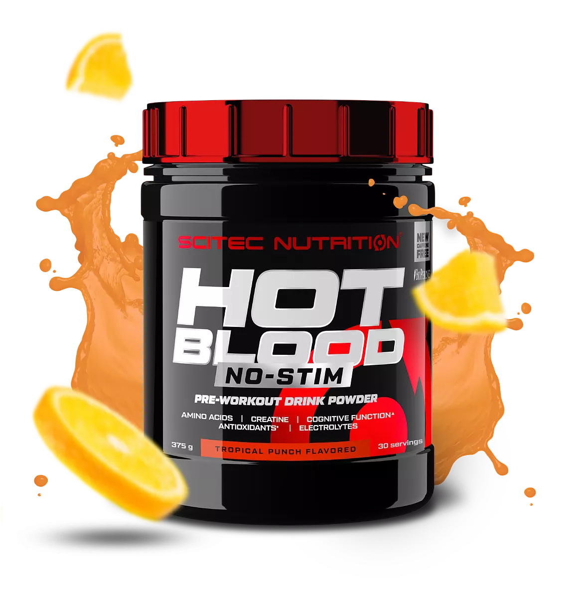 Scitec Nutrition Hot Blood No-Stim (375 гр.) – общ изглед на продукта