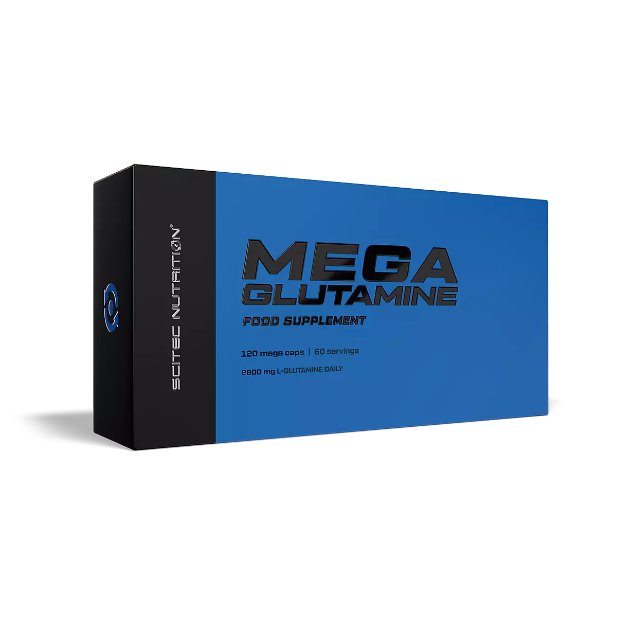 Scitec Nutrition Mega Glutamine (120 капсули) - опаковка