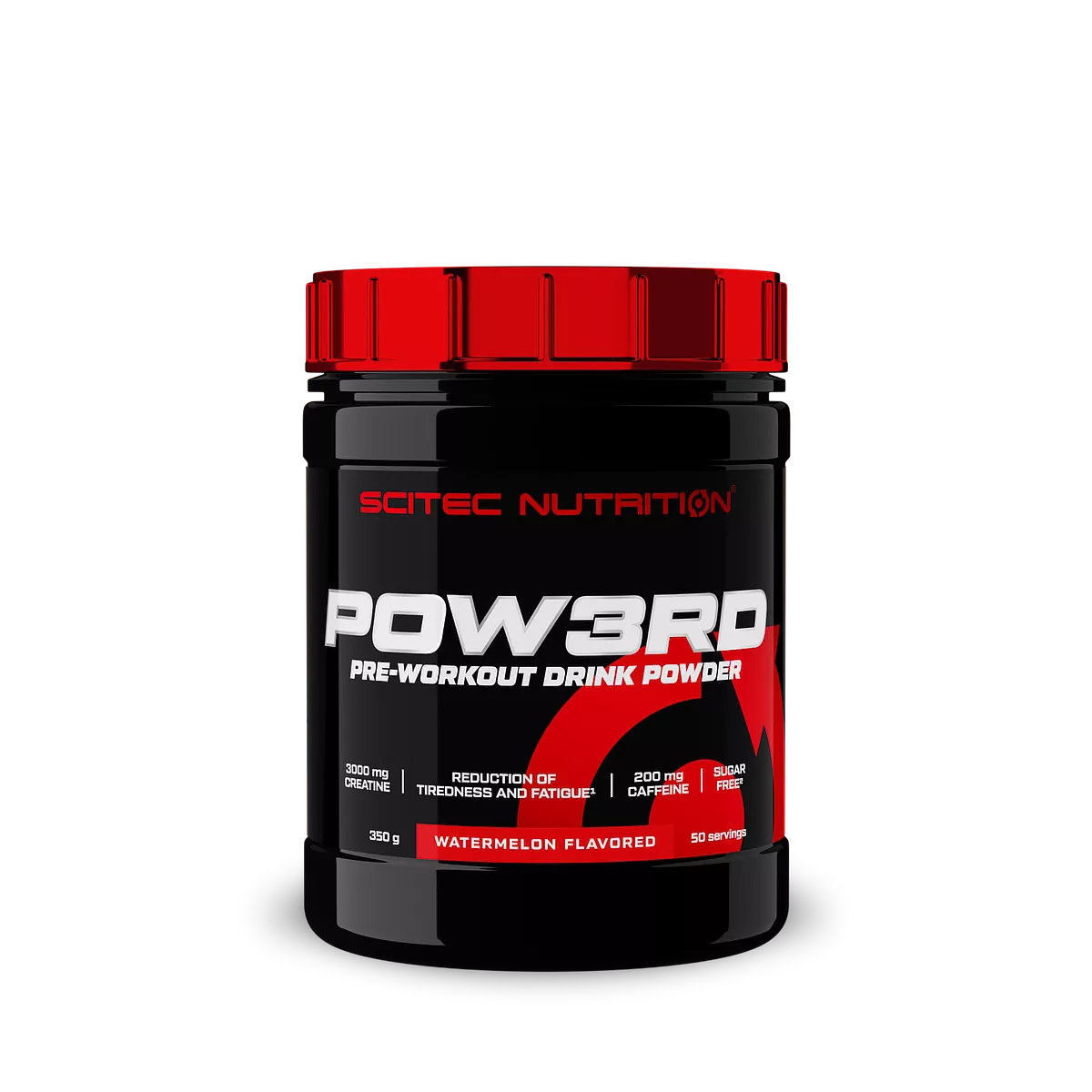 Опаковка на Scitec Nutrition Pow3rd с вкус на диня, 350 гр.