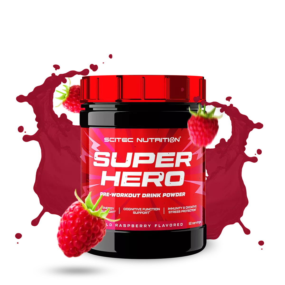 Групова снимка на Scitec Nutrition Superhero (285 гр.) в двата вкуса